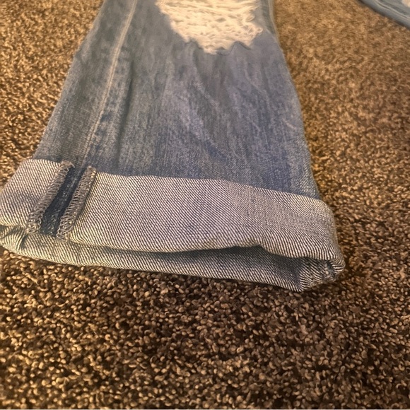 Pistola Light Blue Distressed Woman’s Boyfriend Jeans Size 25 Preppy Picnic Mood - Picture 5 of 14